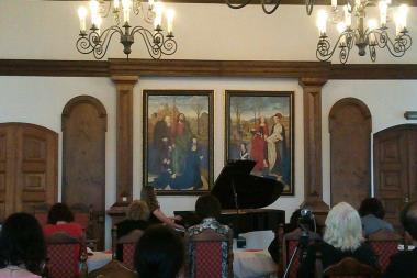 Tereza Golombková v Č. Krumlově - krajské kolo soutěže ZUŠ